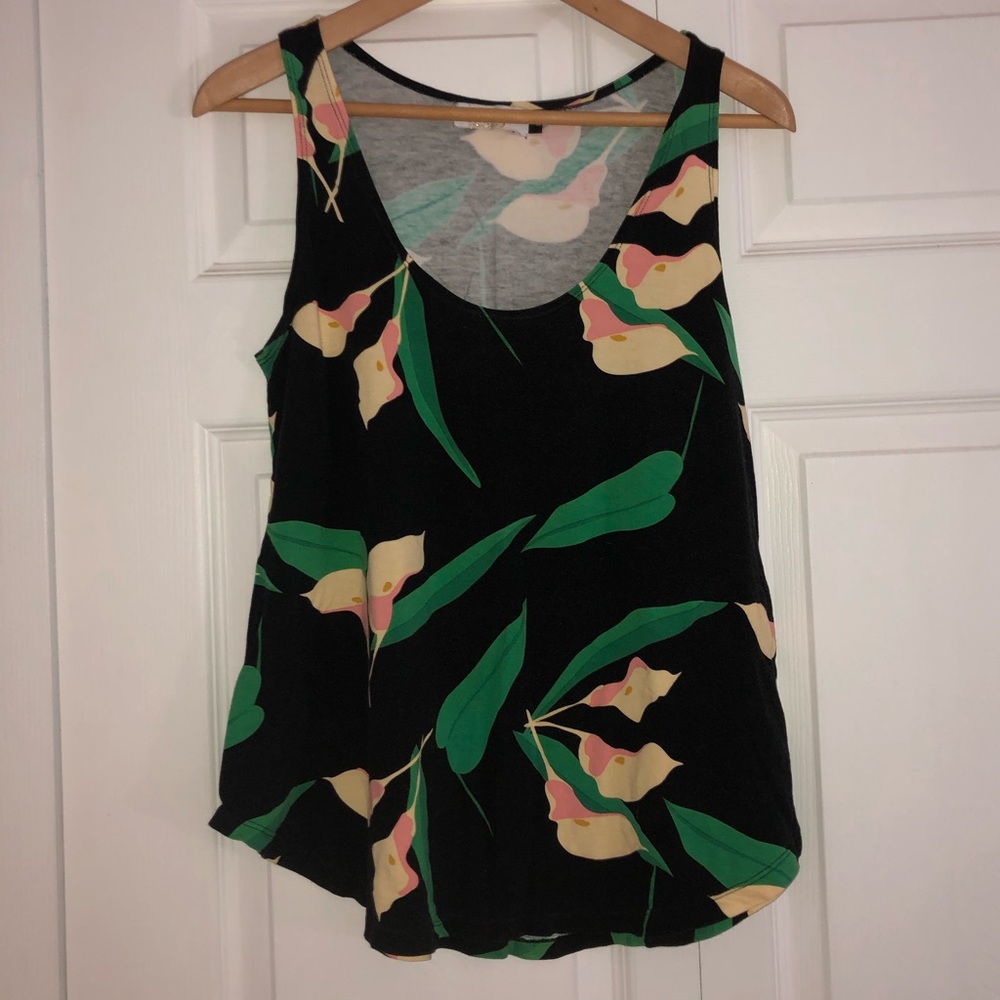 Tropical Ava Sky Tank Top